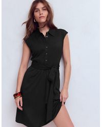 Boden - Honor Short Jersey Shirt Dress - Lyst