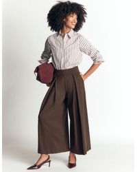 Boden - Single Pleat Ponte Culotte Pants - Lyst