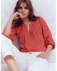 Boden - Boho Yoke Top - Lyst