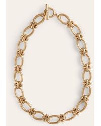 Boden - Chunky Oval Chain Necklace - Lyst