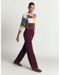 Boden - Fitzrovia Cord Column Pants - Lyst