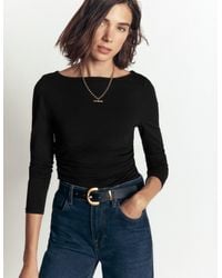 Boden - Gathered Detail Long Sleeve - Lyst