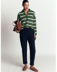 Boden - Mid Rise Straight Leg Trousers - Lyst