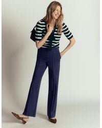 Boden - Straight Leg Ponte Trousers - Lyst