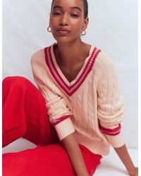 Boden - Maeve Textured Cotton Jumper - Lyst