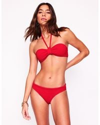 Boden - Crinkle Texture Bikini Bottoms - Lyst