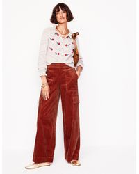 Boden - Cord Pull On Pants - Lyst