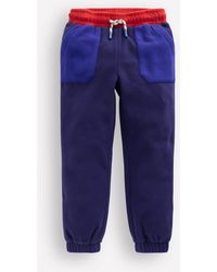 Boden - Bas De Jogging En Polaire Cosy-Bleu Marine Universitaire - Lyst