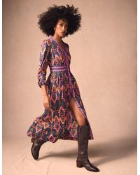 Boden - Natalia Long Sleeve Tea Dress - Lyst