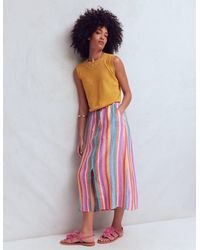 Boden - Layla Linen Skirt - Lyst