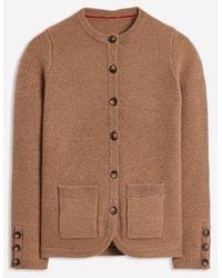 Boden - Textured Stitch Cardigan - Lyst