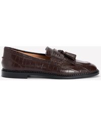 Boden - Nya Ghillie Flat Loafers - Lyst