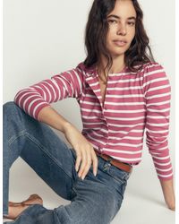 Boden - Iris Puff Sleeve Mariner - Lyst