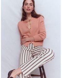 Boden - Lucy Chunky Cotton Cardigan - Lyst