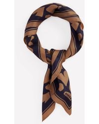 Boden - Elisabeth Silk Square Scarf - Lyst