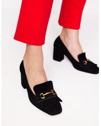 Boden - Iris Ghillie Heeled Loafers - Lyst