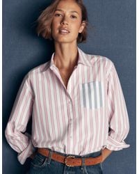 Boden - Sienna Relaxed Cotton Shirt - Lyst