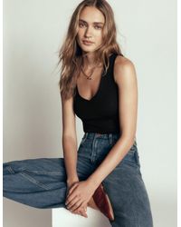 Boden - Essential V Neck Vest Top - Lyst