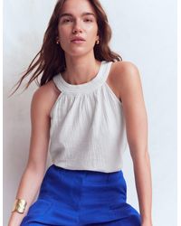 Boden - Halter-Neck Double Cloth Top - Lyst