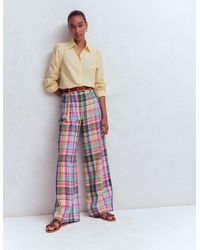 Boden - Kensington Linen Trousers - Lyst