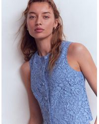 Boden - Andrea Lace Shell Top - Lyst