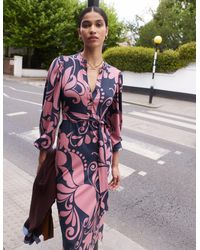 Boden - Eli Belted Jersey Midi Dress - Lyst