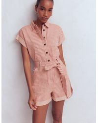 Boden - Kay Denim Playsuit - Lyst