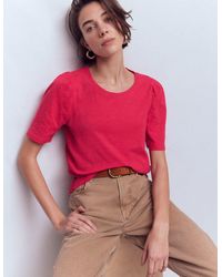 Boden - Sophie Puff Sleeve T-Shirt - Lyst