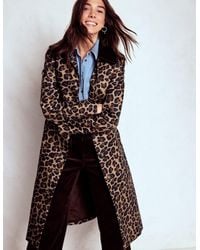 Boden - Imperméable Lancaster À Ceinture-Cœurs Folk Rouge Rockabilly - Lyst