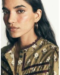 Boden - Small Metal Hoops - Lyst