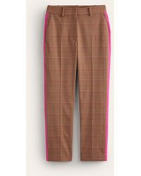 Boden - Kew Check Side Stripe Trousers - Lyst