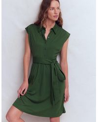 Boden - Honor Short Jersey Shirt Dress - Lyst