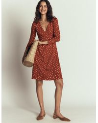 Boden - Briony Jersey Short Dress - Lyst