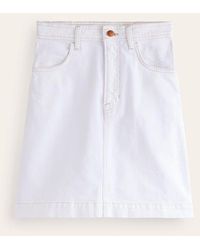 Boden - Nell Denim Mini Skirt - Lyst