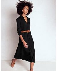 Boden - Imogen Collared Jersey Dress - Lyst