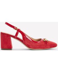 Boden - Chaussures À Talons Iris Avec Mors Et Bride Arrière-Rouge Vif (Bn883) - Lyst