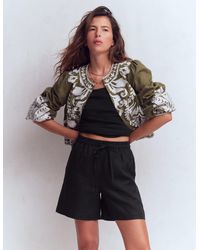 Boden - Islington Linen Shorts - Lyst