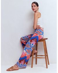 Boden - Jacquard Knitted Trousers - Lyst