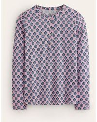 Boden - Jersey Pyjama Long Sleeve Top - Lyst