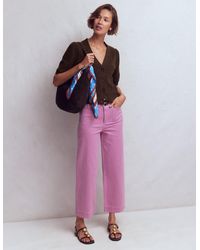 Boden - Hayley Cotton V-Neck Cardigan - Lyst