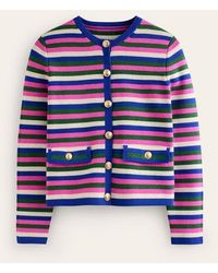 Boden - Holly Knitted Jacket Multi - Lyst