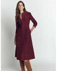 Boden - Una Cord Midi Dress - Lyst