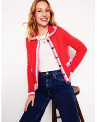 Boden - Holly Strickjacke Mit Kragen - Lyst