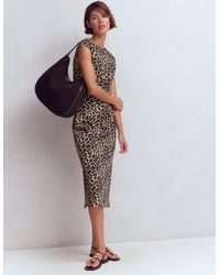Boden - Delilah Twisted Midi Dress - Lyst