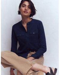 Boden - Topstitched Pocket Shirt - Lyst