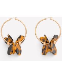 Boden - Resin Flower Hoops - Lyst
