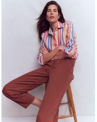 Boden - Sienna Linen Shirt-Multi, Paradise Bay - Lyst