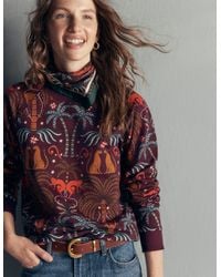 Boden - Rosa Printed Sweatshirt - Lyst