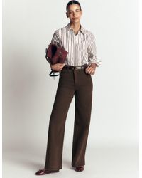 Boden - High Rise Wide Leg Jeans - Lyst