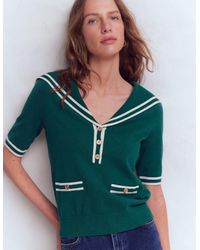 Boden - Sailor Collar Jumper - Lyst